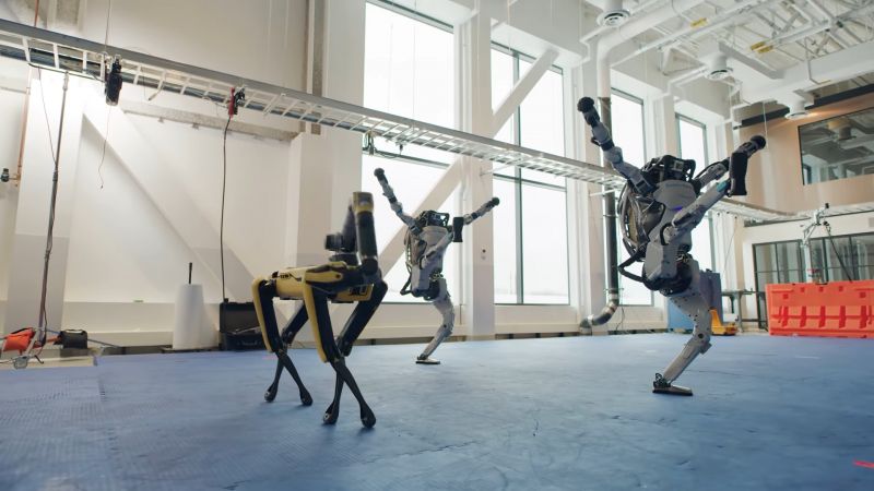 Boston Dynamics świętuje nowy rok tańcem robotów