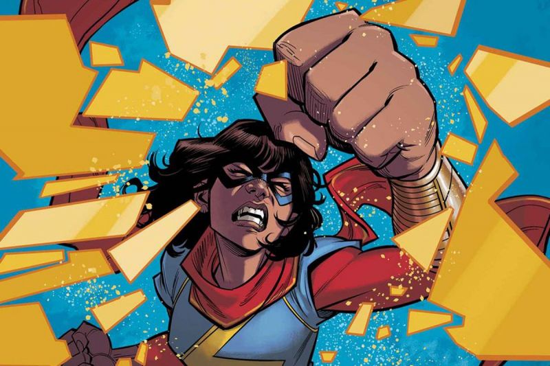 Ms. Marvel - grafiki z bohaterką MCU. Zmiana w mocach frustruje fanów komiksów