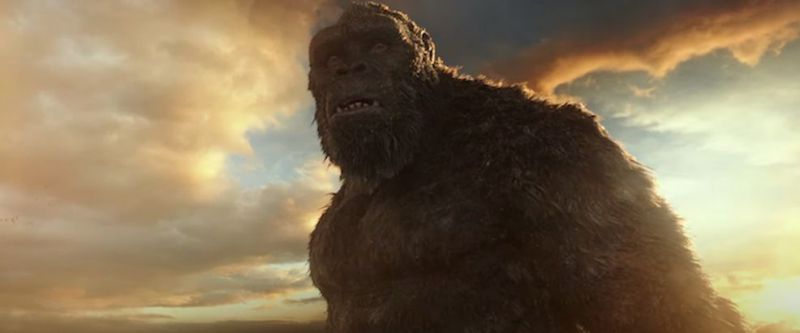 Godzilla kontra Kong - spot pokazuje sposób, w jaki Kong opuszcza Wyspę Czaszki