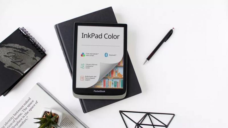 PocketBook InkPad Color - 7,8-calowy czytnik e-booków z kolorowym wyświetlaczem