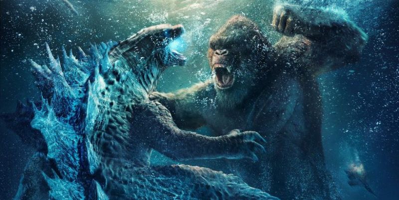 Godzilla kontra Kong - potwory walczą w takt piosenki ze Shreka. Film bije kolejny rekord kasowy