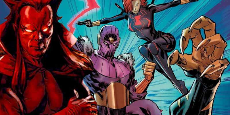 Marvel - Czarna Wdowa, Hawkeye i Ant-Man jako złoczyńcy. Mefisto odpowiada za Heroes Reborn?