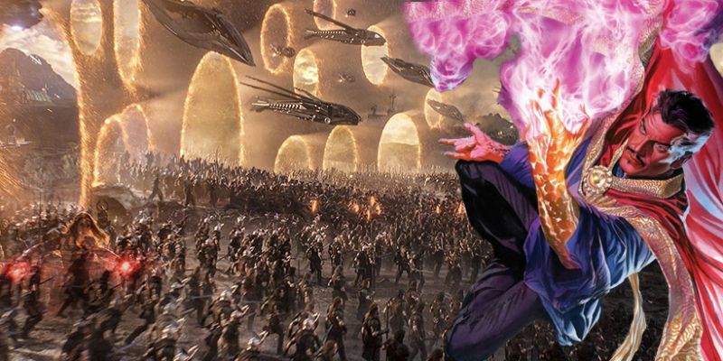 Marvel - seria Thor jak Avengers: Endgame. Doktor Strange i portale - tak się broni Asgard!