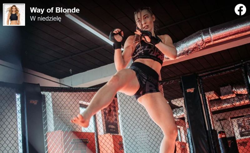 Karolina Brzuszczyńska - Way of Blonde Ninja Worriors Fame MMA