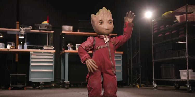 Mały Groot jak żywy. Disney zbudował świetnego robota dla parku rozrywki