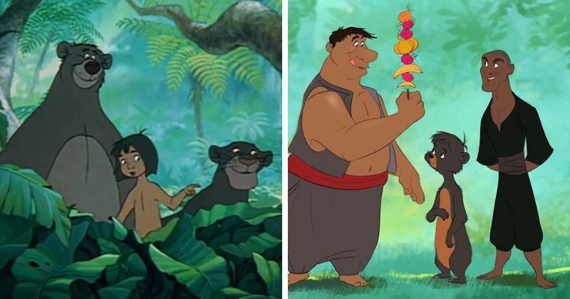 Artysta postanowił zmienić postacie Disneya ze zwierząt w ludzi i odwrotnie. Oto efekty