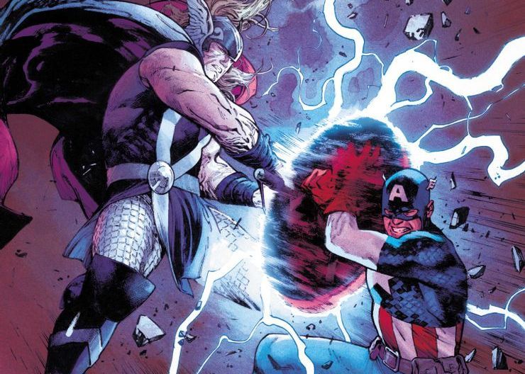 Thor vs. Kapitan Ameryka, Mjolnir vs. tarcza. Starcie herosów nadchodzi