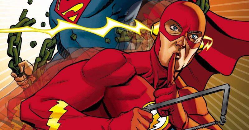 Flash stał się słynnym złoczyńcą - i to z kreskówki. Moc Szybkości płata figle