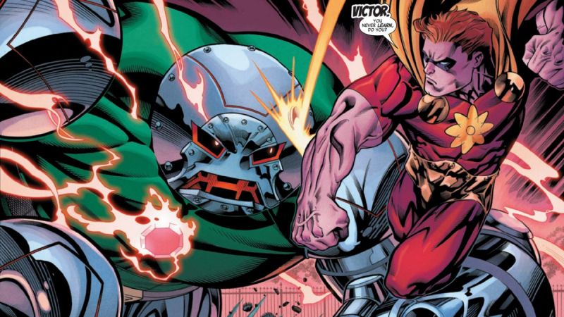Marvel - Baron Zemo prowadzi Avengers, Doktor Doom jako Juggernaut atakuje Biały Dom!