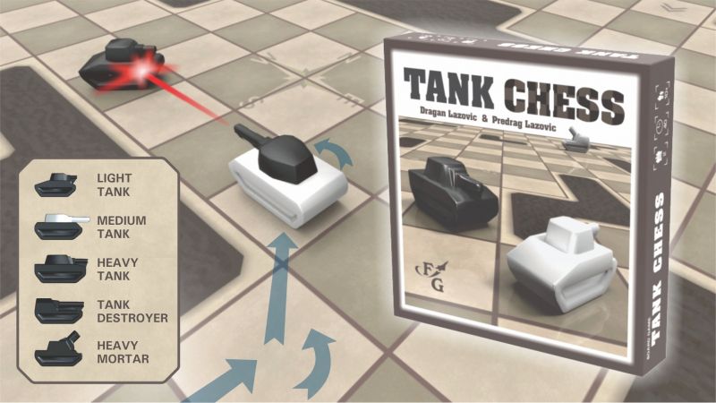 Tank Chess - recenzja gry planszowej