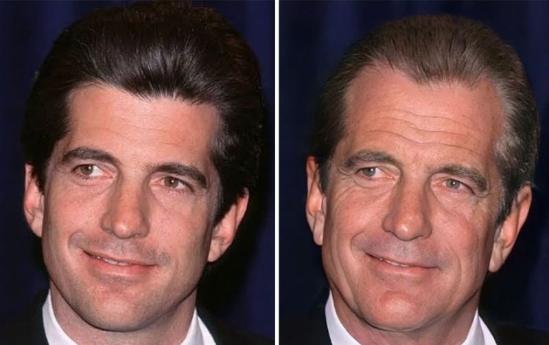 John F. Kennedy Jr. - Urodzony 25 listopada 1960 roku. Zmarł 16 lipca 1999 roku. W 2021 roku skończyłby 60 lat.