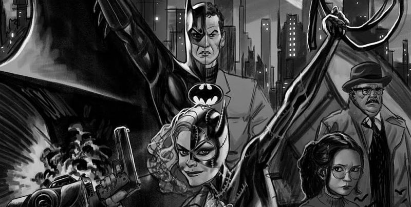 Batman '89 - komiks wprowadzi do filmowego uniwersum Robina. Jest też Two-Face po przemianie