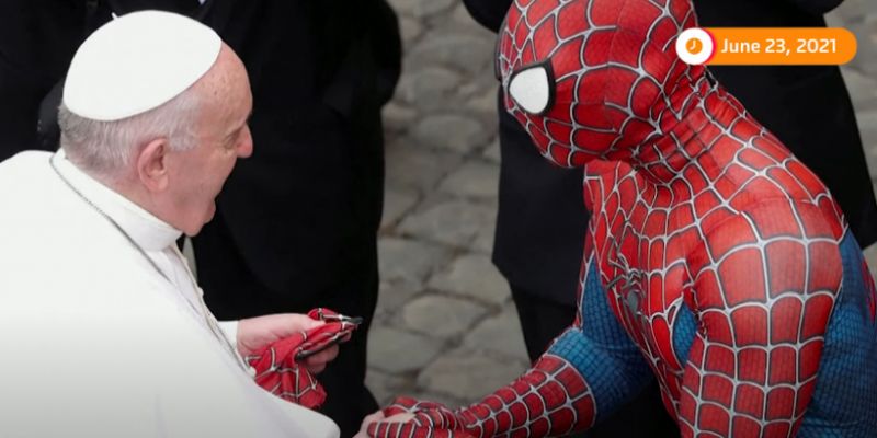 Spiderman Pope