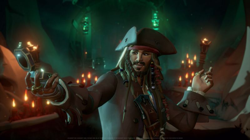 Sea of Thieves: A Pirate's Life to nietypowy crossover. Do gry trafi... Jack Sparrow