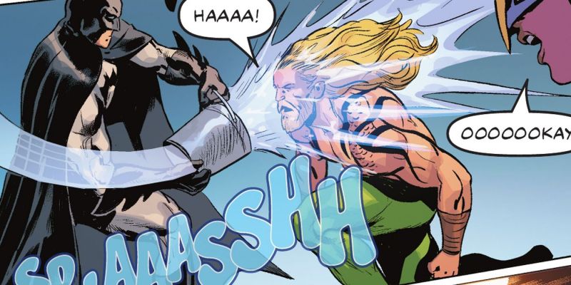 Batman chluśnie, bo Aquaman uśnie. Niesamowita walka Ligi Sprawiedliwości; [SPOILER] zniszczona!
