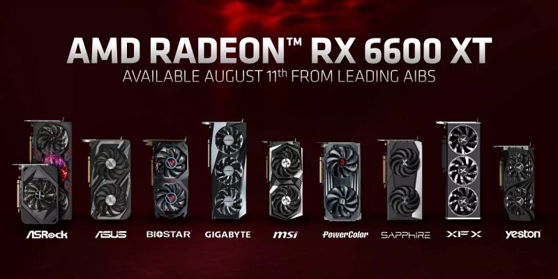 AMD RadeonRX 6600 XT