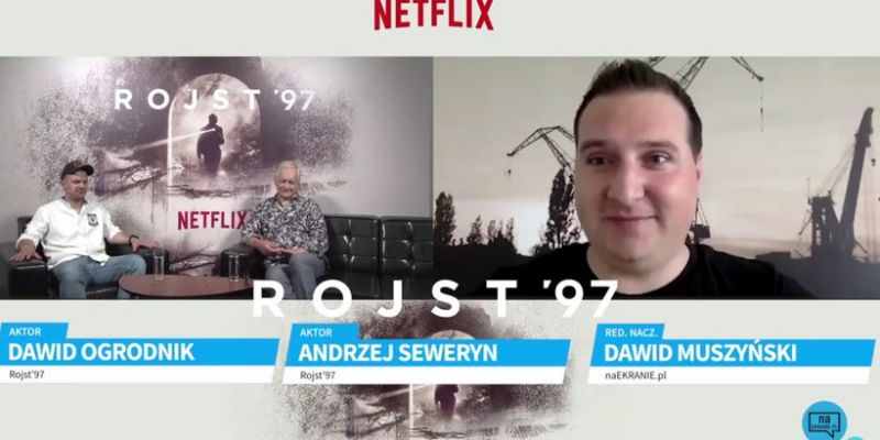 Dawid Ogrodnik i Andrzej Seweryn o serialu Rojst '97. Obejrzyj wywiad z aktorami!
