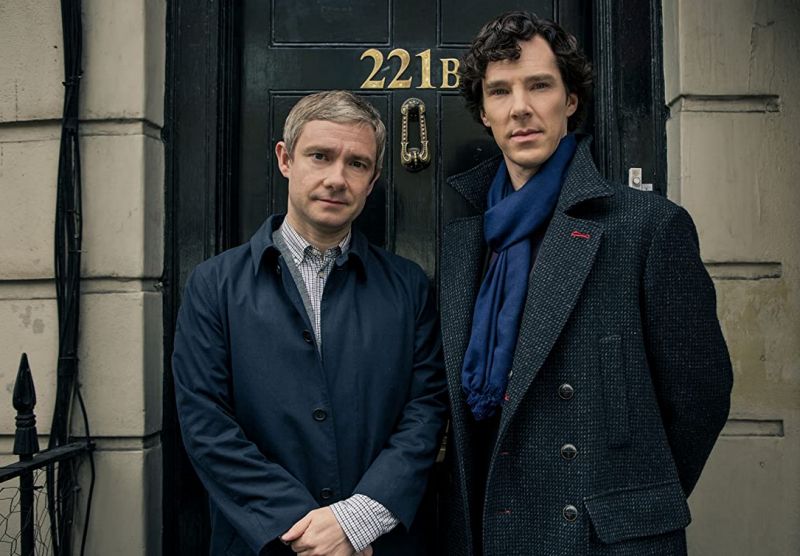 9. Sherlock (2010-2017) - 8,32/10