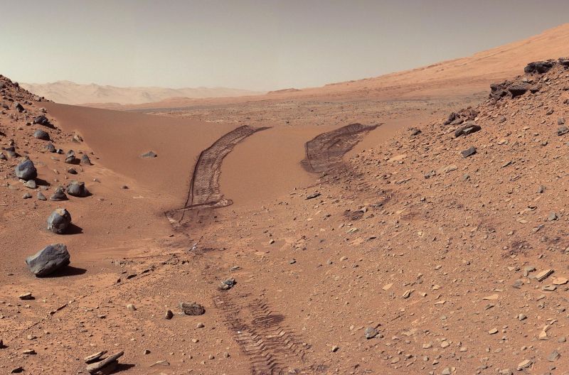 Curiosity – NASA udostępniła film opisujący marsjańską panoramę