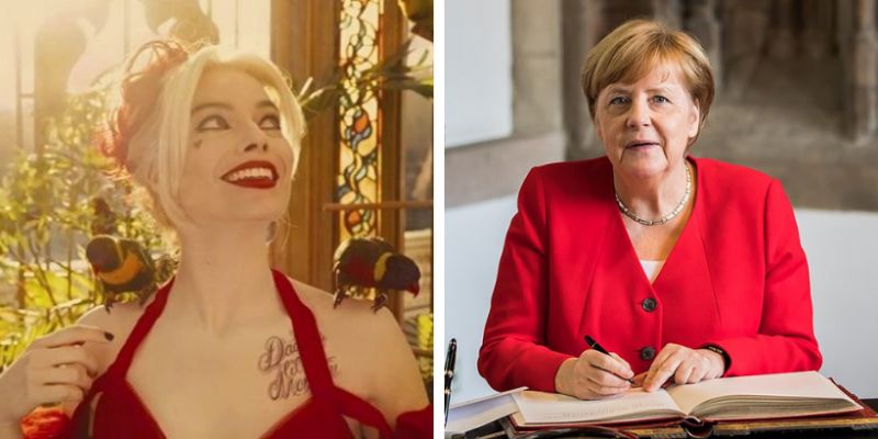 Harley Quinn/Angela Merkel
