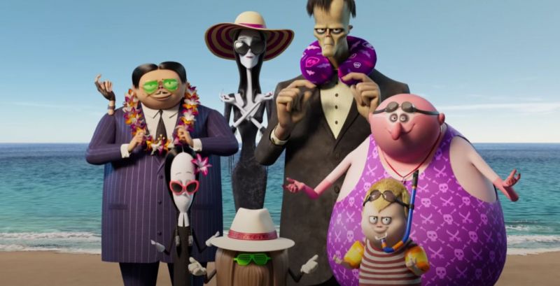 Rodzina Addamsów 2 - nowy zwiastun animacji. Bohaterowie na wakacjach