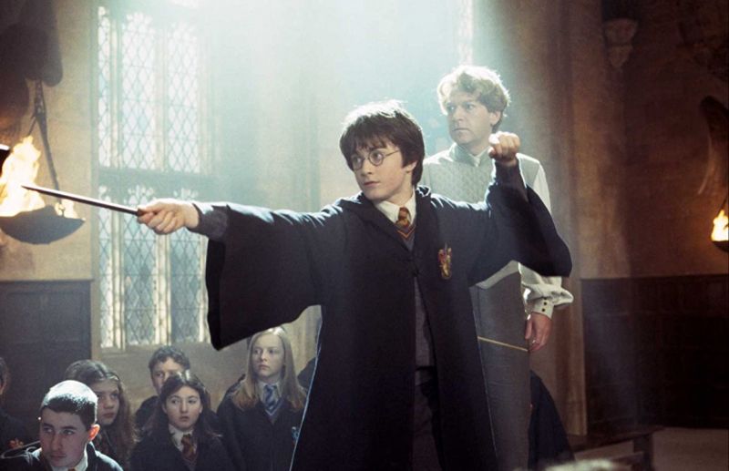 Harry Potter: Return to Hogwarts - zdjęcie z programu. Wielka trójka razem po latach