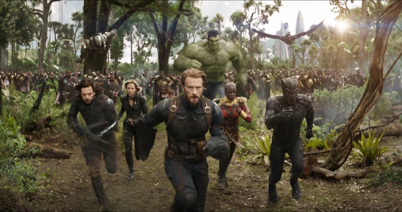 1. Avengers: Wojna bez granic (2018)