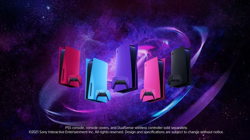 Wymienne obudowy do PS5 oraz kolorowe kontrolery DualSense trafią do sprzedaży