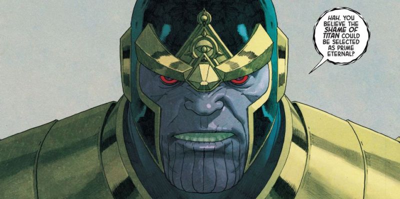 Thanos zyskał nową, potężną moc, która pozwala mu na totalną kontrolę nad Eternals