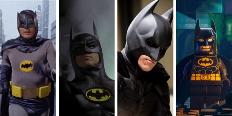 Od Adama Westa do Roberta Pattinsona: aktorzy, którzy grali Batmana na przestrzeni lat