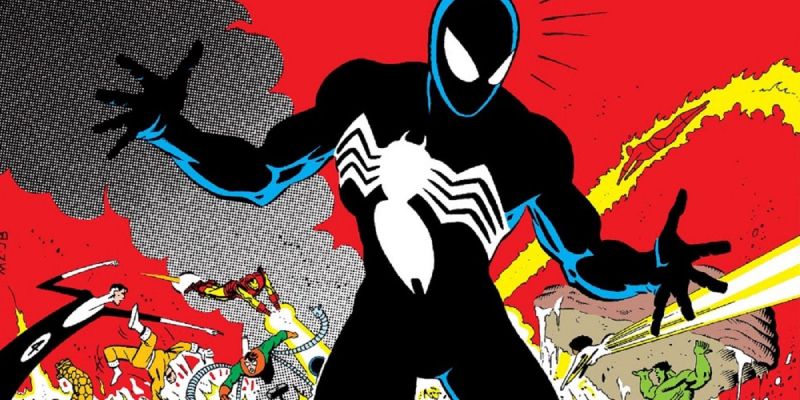 Spider-Man - czarny kostium