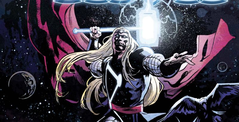 Marvel - Thor z połamaną ręką, Odyn zabity (?). Bóg młotów to [SPOILER], jego moc jest potworna