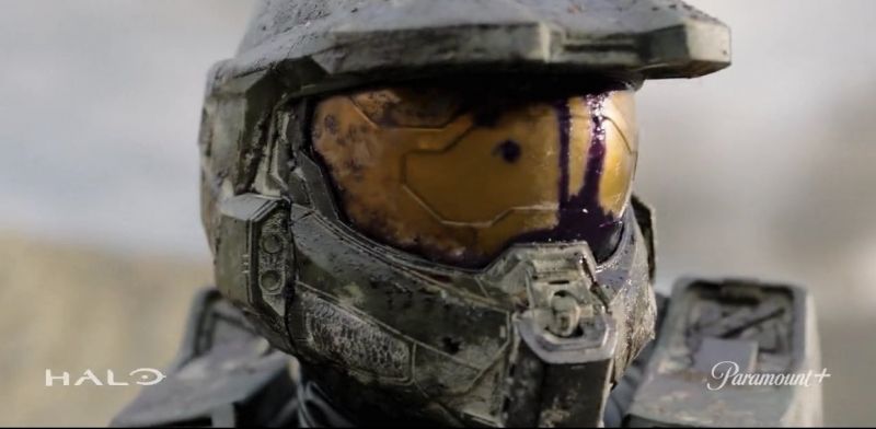 Halo - Master Chief na plakacie serialu. Jest też nowy spot