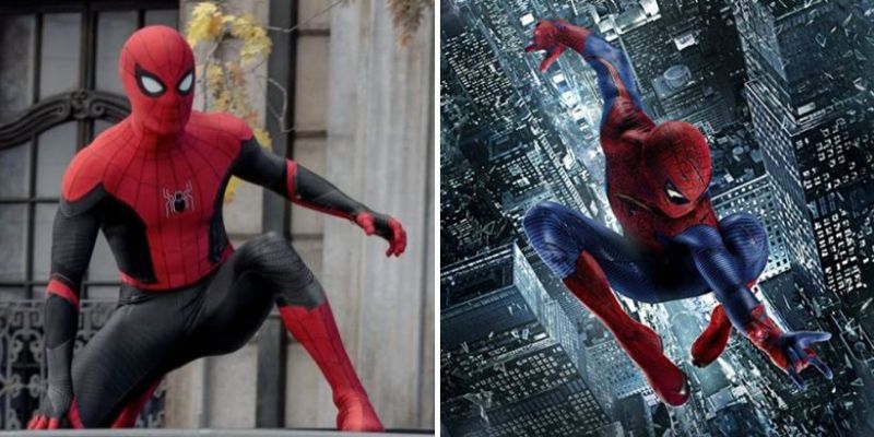 Spider-Man Tom Holland Andrew Garfield