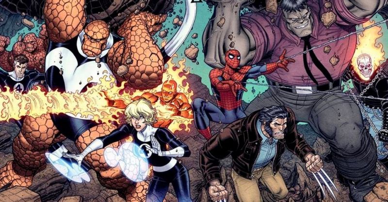 Spider-Man, Hulk, Wolverine i Ghost Rider jako... Fantastyczna Czwórka. Powrót po 31 latach