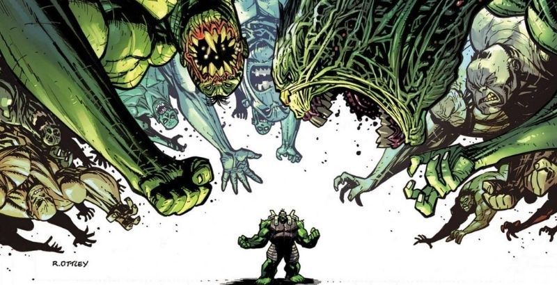 Iron Man zapił się na śmierć, zombie Thor, USA zabija mutantów bombą atomową - Hulk w innym świecie