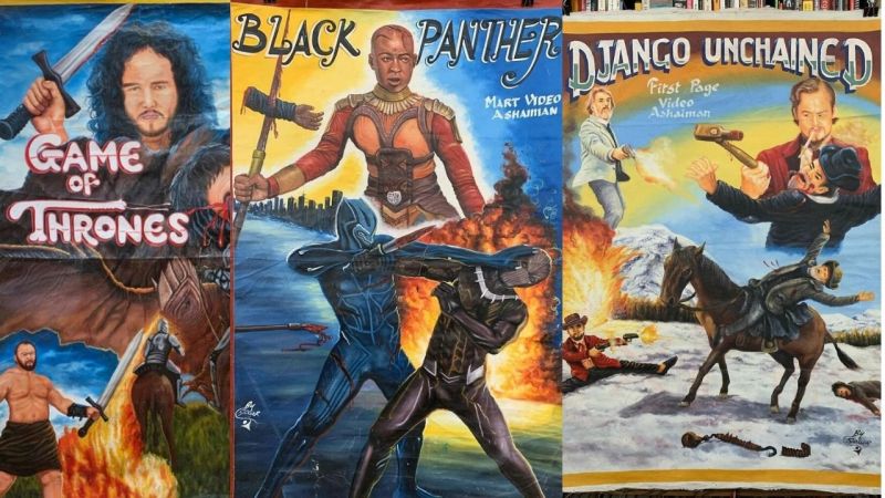 Absurdalne plakaty filmowe z Afryki. Takich dziwności jeszcze nie widzieliście