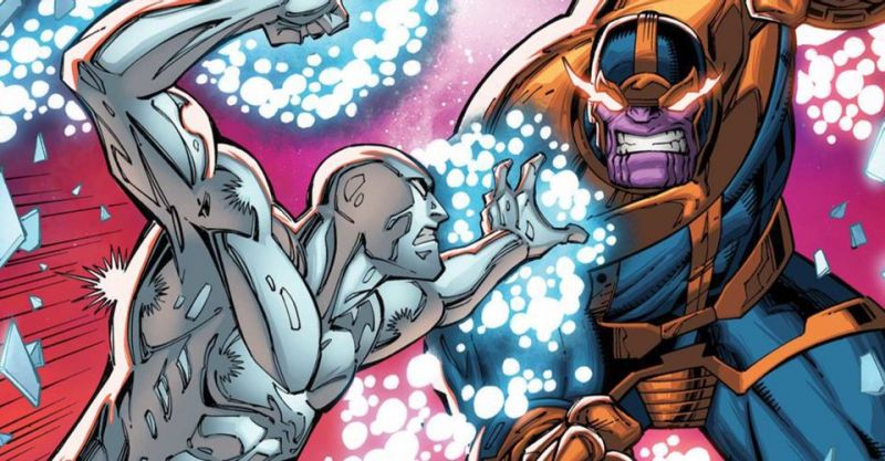 Thanos vs. Silver Surfer