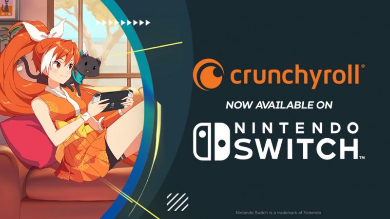 Crunchyroll, aplikacja VoD dla miłośników anime, debiutuje na Nintendo Switchu