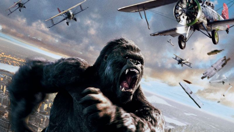 King Kong - ciekawostki z remake'u Petera Jacksona. Andy Serkis jako goryl, ryk Konga i odniesienia do oryginału