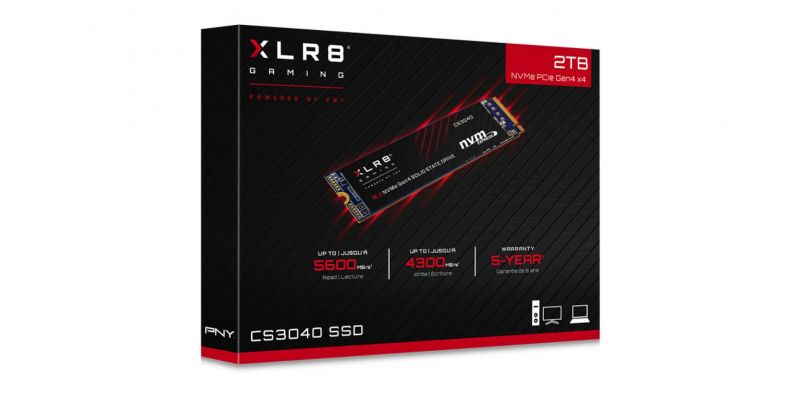 Pamięć PNY XLR8 CS3040 SSD 2TB w parze z PS5 - test