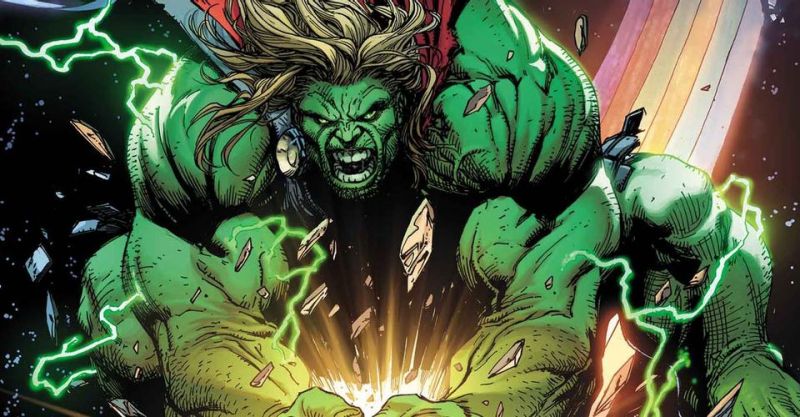 Hulk podnosi Mjolnir, hybryda Thora i Zielonego Goliata - szykujcie się na walkę tytanów!