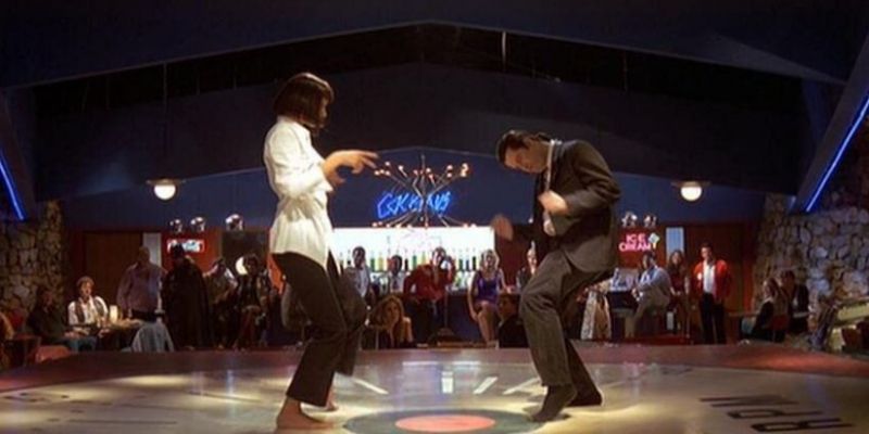 Oscary 2022: John Travolta i Uma Thurman znów w tańcu z Pulp Fiction [VIDEO]
