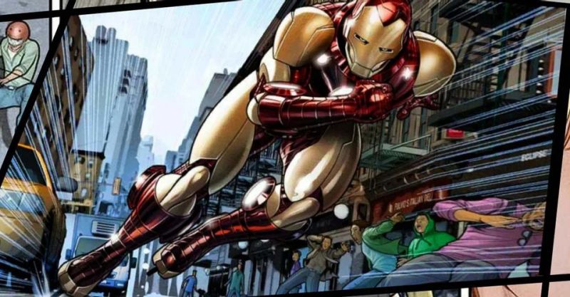 Iron Man na wrotkach ucieka, goni go goryl na skuterze. Najdziwniejsza scena roku?