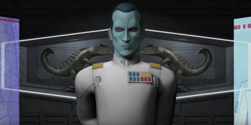 Star Wars: Ahsoka - odtwórca roli Admirała Thrawna o tym, dlaczego należy się bać tej postaci