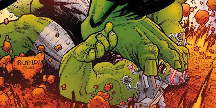 Marvel - oto Hulk, jakiego jeszcze nie widzieliście. Monstrum ma palec jak głowa Zielonego Goliata