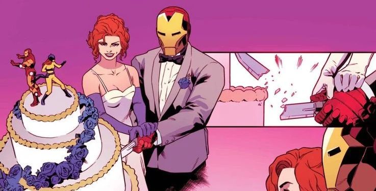 Iron Man bierze ślub w zbroi. Wesele będzie koszmarem: demony i krew