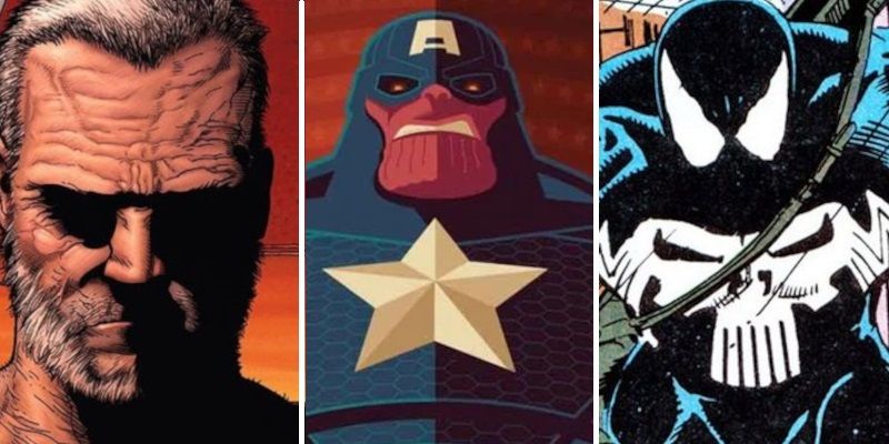 Marvel - najciekawsze warianty postaci. Kapitan Thanos, Old Man Logan i Venom Punisher