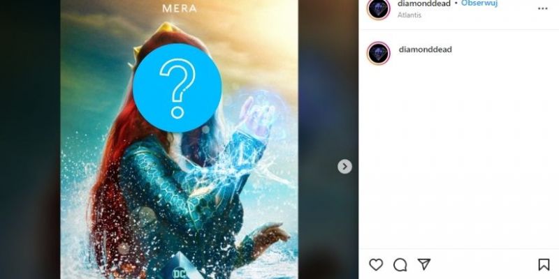 Aquaman 2: kim zastąpiono Amber Heard na fanowskim plakacie? Pasuje do Mery?