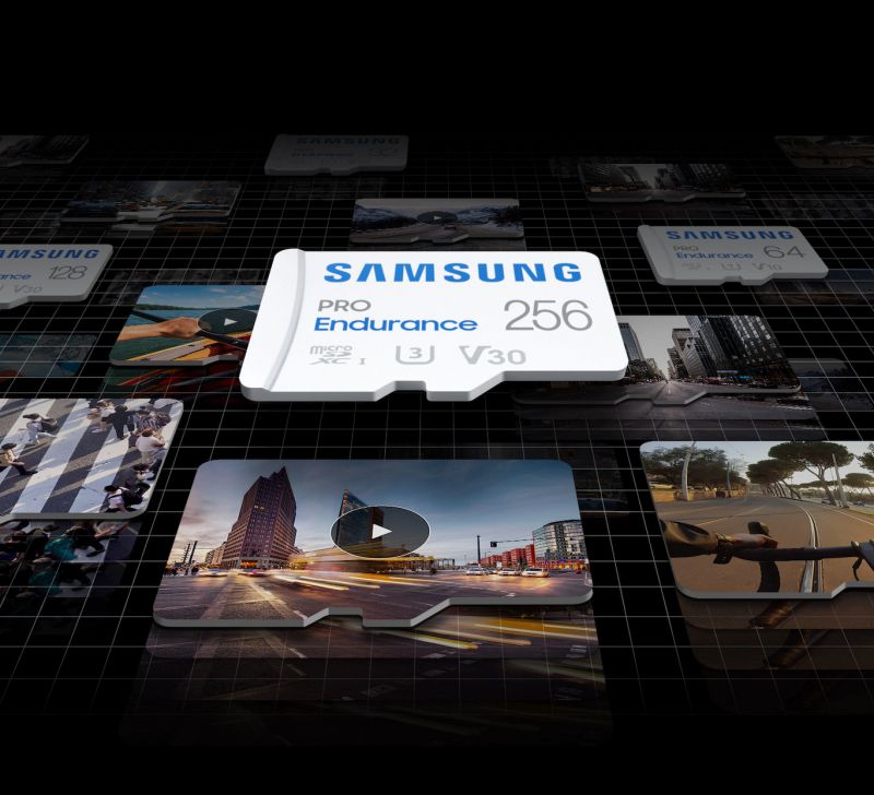 Karta Samsung Pro Endurance wytrzyma rekordowe 140 000 godzin ciągłego nagrywania